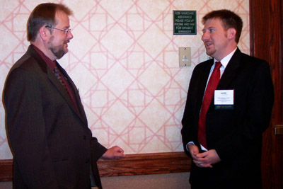 Speakers Thomas Mackie, Ph.D and Chet Ramsey, Ph.D