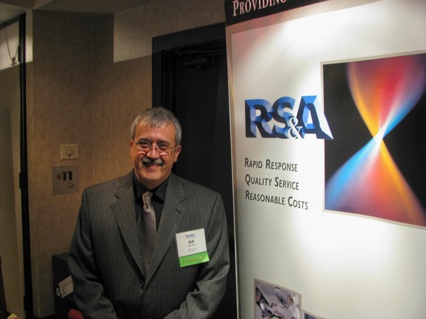 Exhibitor Bill Ginas, RS&A