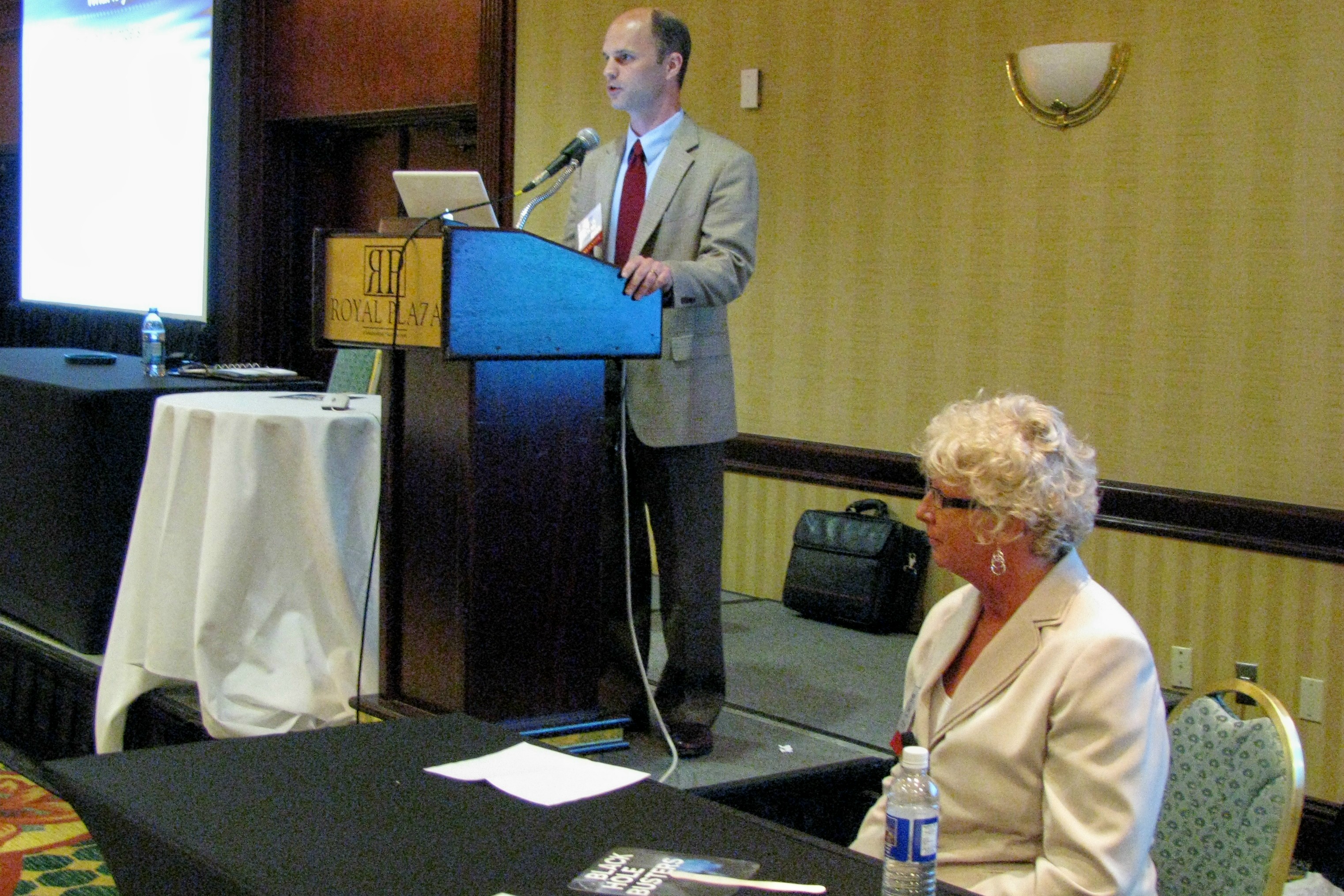 Presenters Dan Moore and Lisa DePriest, Radiation Billing Solutions