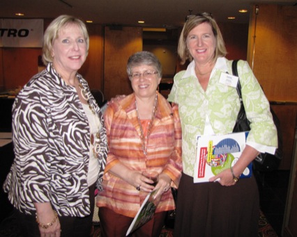 Attendees with Cindy Parman (CSI) (Center)