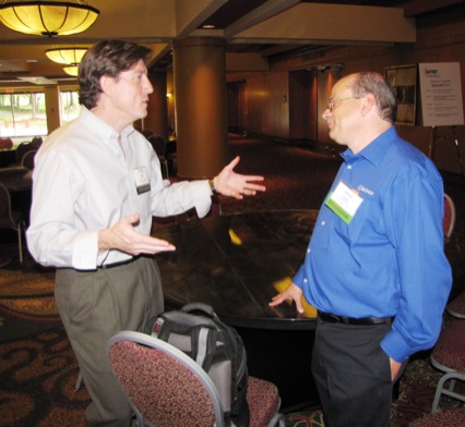 Dale Boylston (L) with Scott Buehrer (Bionix)