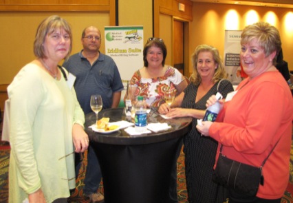 Attendees at Happy Hour Networking