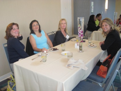 Attendees at networking luncheon